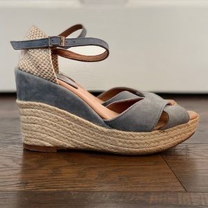 PINAZ | Anthropologie Espadrille Suede Sandals